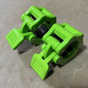 yuntop 1 Pair Barbell Clamps of Locking Diameter Standard Bar